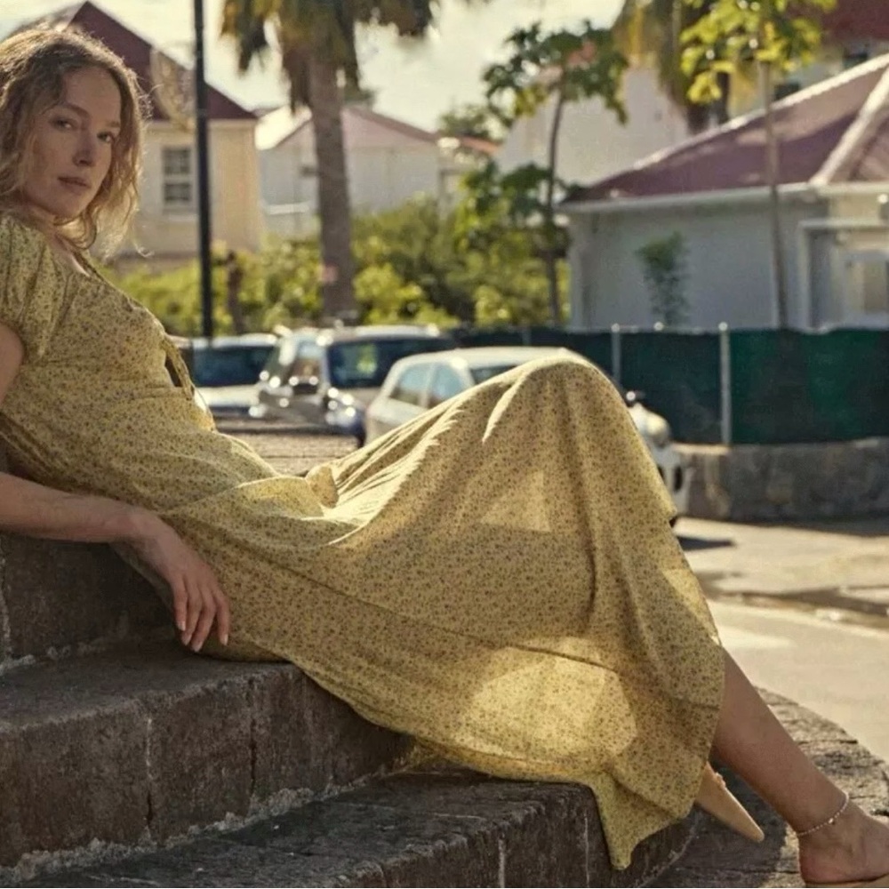 Doen Sofia Maxi Dress Moonflower Floral - Picture 3 of 8